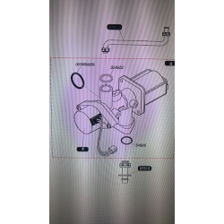 Mécanisme gaz sans régulateur G 30 Saunier Duval réf : 05742900