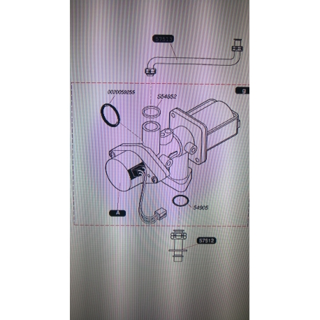 Mécanisme gaz sans régulateur G 30 Saunier Duval réf : 05742900