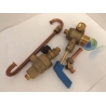 Raccord entrée sanitaire + robinetterie brio ELM réf : 87167616330