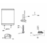 Ensemble Thermostat 1200W pour Version Verticale Murale TEC2012 Réf : 029323